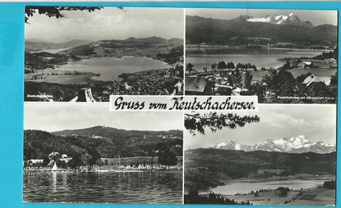 AK Gruss vom Keutschachersee.