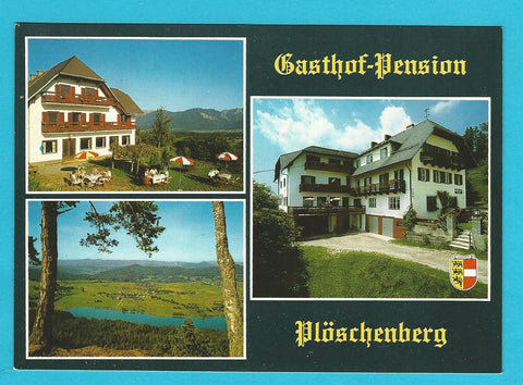 AK Köttmannsdorf b. Klgft. Gasthof Pension Plöschenberg. Fam. Niemetz.