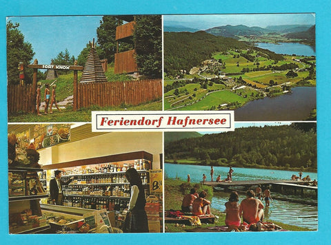 AK Keutschach am See. Feriendorf Hafnersee. Plescherken 5.