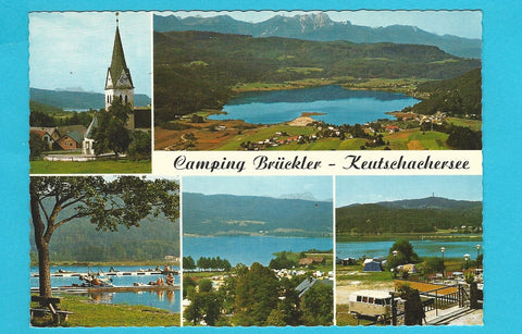 AK Camping Brückler - Keutschachersee.