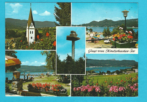 AK Gruß vom Keutschacher See.