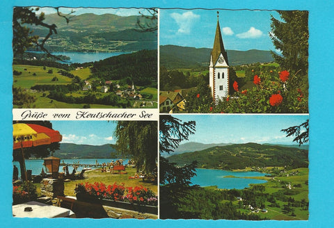 AK Grüße vom Keutschacher See.