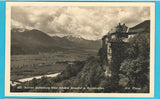 AK Schloss Hollenburg mit dem Rosental u. Karawanken.