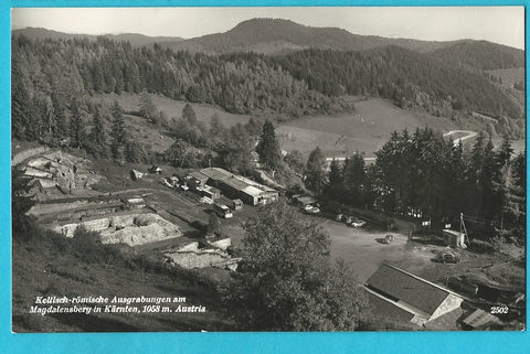 AK Keltisch-römische Ausgrabungen am Magdalensberg.
