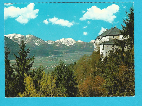 AK Blick von Hollenburg ins Rosental.