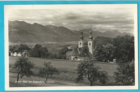 AK Maria Rain bei Klagenfurt.