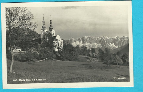 AK Maria Rain mit Koschutta.