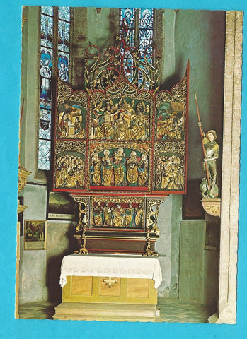 AK Dom und Wallfahrtskirche Maria Saal. Hochaltar und Kanzel. Andorfer-Altar.