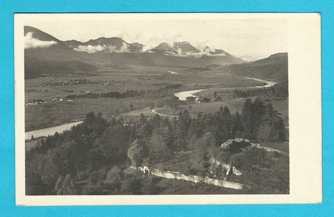 AK Aussicht v. d. Hollenburg in das Rosental.