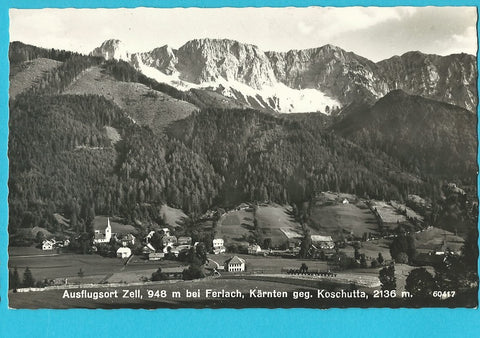 AK Zell bei Ferlach. (1960)