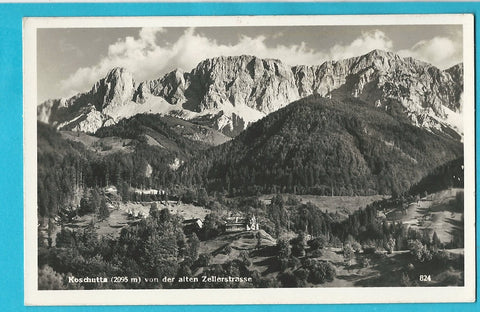 AK Koschutta von der alten Zellerstrasse.