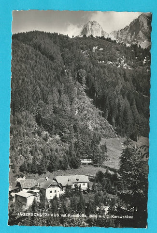 AK Jägerschutzhaus mit Koschutta.
