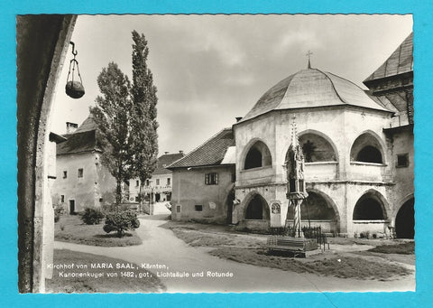 AK Kirchhof von Maria Saal.