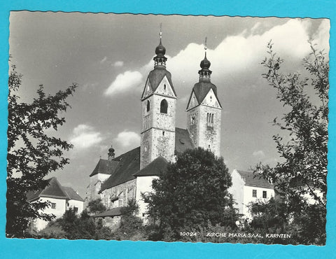 AK Kirche Maria Saal.