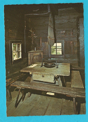 AK Kärntner Freilichtmuseum Maria Saal. Tischecke im Kramerladen.