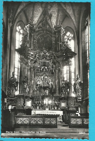 AK Maria Saal. Hauptaltar im Dom.