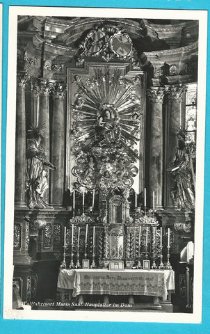 AK Maria Saal. Hauptaltar im Dom.