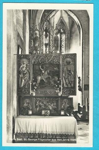 AK Maria Saal. St. Georgs Flügelaltar. (1927)