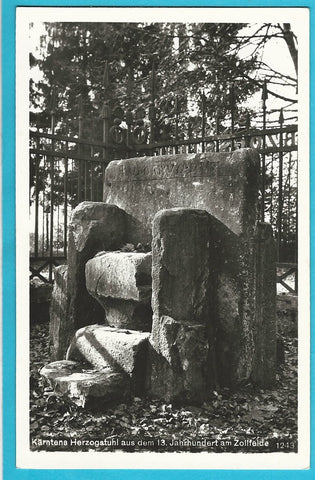 AK Kärntens Herzogstuhl am Zollfelde.