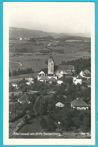 AK Maria Saal mit Stift Tanzenberg.