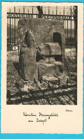 AK Kärntens Herzogstuhl am Zollfeld.