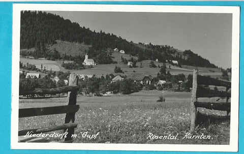AK Niederndörfl m. Gupf. Rosental.