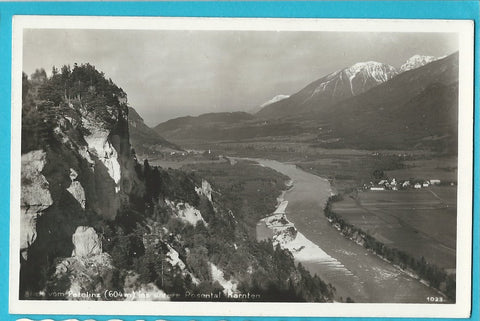 AK Blick vom Petelinz ins untere Rosental.