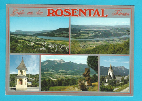 AK Grüße aus dem Rosental.