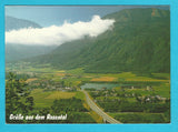 AK Grüße aus dem Rosental. Blick von der Hollenburg auf Kirschentheuer.