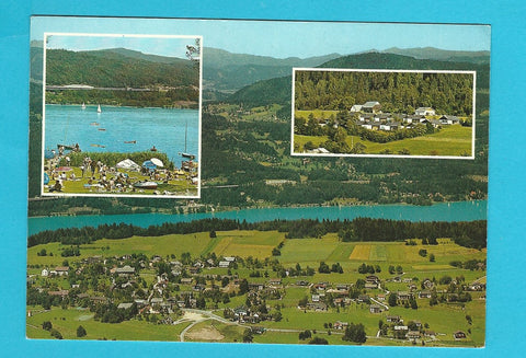 AK Schiefling am See. Penken Siedlung. Strandbad Schiefling in Auen.