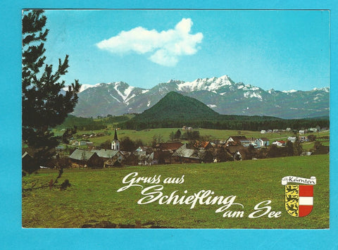 AK Gruß aus Schiefling am See.