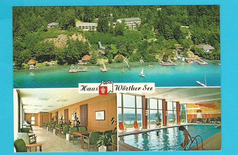 AK Töschling-Pörtschach. Haus Wörthersee. Gewerkschaft der Privatangestellten.