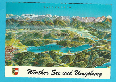 AK Wörther See und Umgebung.