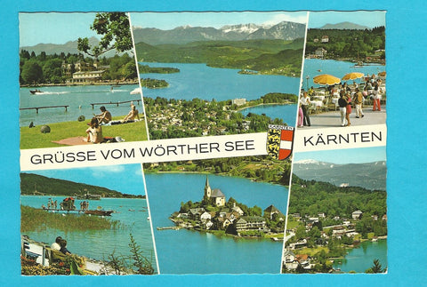 AK Grüsse vom Wörther See.