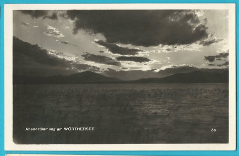 AK Abendstimmung am Wörthersee. (1927)