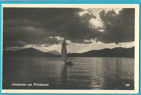 AK Abendruhe am Wörthersee.
