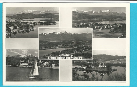 AK Gruss vom Wörthersee.
