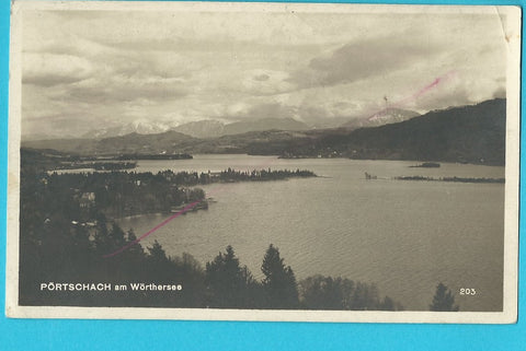 AK Pörtschach am Wörthersee. (1925)