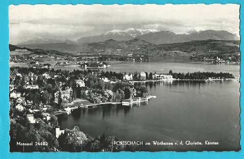 AK Pörtschach am Wörthersee v. d. Gloriette.