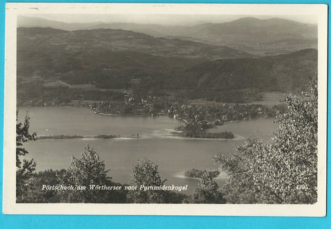 AK Pörtschach am Wörthersee vom Pyramidenkogel.