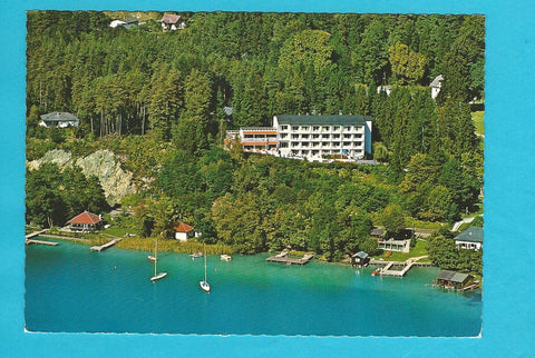AK Töschling-Pörtschach. Haus Wörthersee. Gewerkschaft der Privatangestellten.