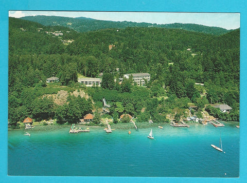 AK Töschling-Pörtschach. Haus Wörthersee. Gewerkschaft der Privatangestellten.