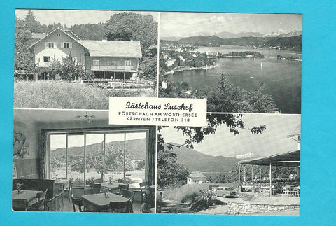 AK Pörtschach am Wörthersee. Gästehaus Suschef.
