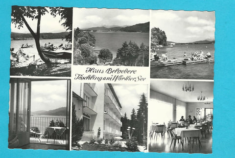 AK Töschling am Wörther See. Haus Belvedere.