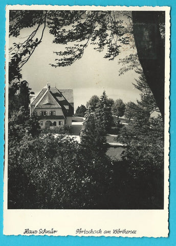 AK Pörtschach am Wörthersee. Haus Schnür.