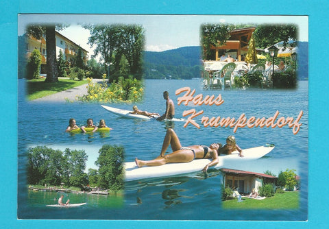 AK Krumpendorf. Haus Krumpendorf. Gewerkschaft Metall - Bergbau - Energie. Urlaubs Verein.