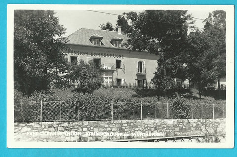 AK Krumpendorf am Wörthersee. Pension Sonnenhügel.