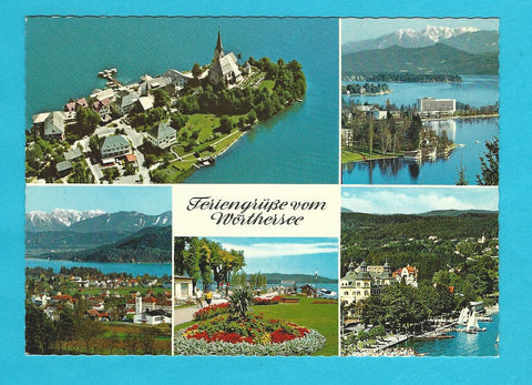 AK Feriengrüße vom Wörthersee.