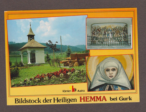 AK Bildstock der Heiligen Hemma bei Gurk.