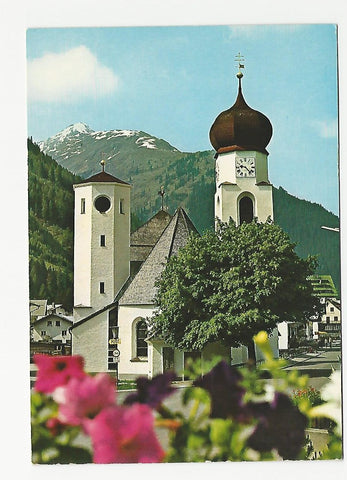 AK Kirche von St. Anton am Arlberg.